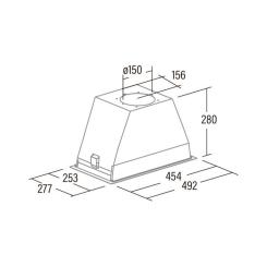 Вытяжка кухонная Cata GL 45 X Фото 1