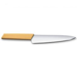 Кухонный нож Victorinox Swiss Modern Carving 19см Yellow Фото 3