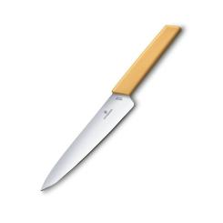 Кухонный нож Victorinox Swiss Modern Carving 19см Yellow Фото 4