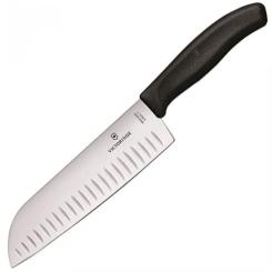 Кухонный нож Victorinox SwissClassic Santoku 17см Black Фото 1