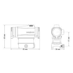 Коллиматорный прицел Holosun HE515CM-GR Фото 6