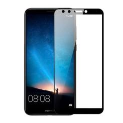 Стекло защитное PowerPlant Full screen Huawei Y9 (2018), Black Фото