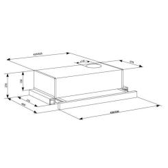 Вытяжка кухонная Eleyus BREEZE 470 50 BG Фото 8