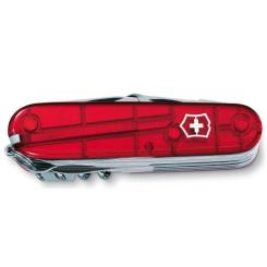 Нож Victorinox Swisschamp Transparent Red Фото 2