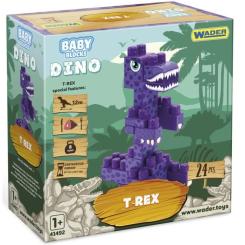 Конструктор Wader Baby Blocks Дино - т-рекс Фото