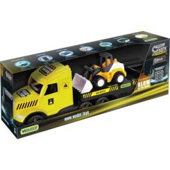 Спецтехника Wader Magic Truck Technic с бульдозером Фото 1