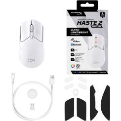 Мышка HyperX Pulsefire Haste 2 Wireless White Фото 8