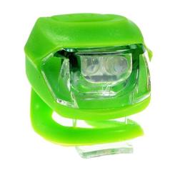 Комплект велофар Good Bike Silicone LED Green Фото 2