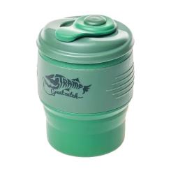 Чашка туристическая Tramp силіконова з кришкою 350 мл Sand Фото