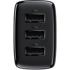 Зарядное устройство Baseus Compact Charger 3U Black Фото 2