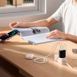 Зарядное устройство Baseus Compact Charger 3U Black Фото 7