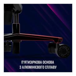 Кресло игровое Lorgar Base 311 Black/Red Фото 11