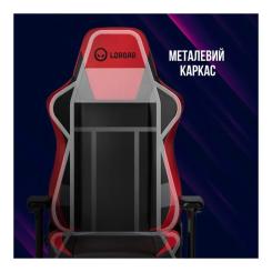 Кресло игровое Lorgar Base 311 Black/Red Фото 6