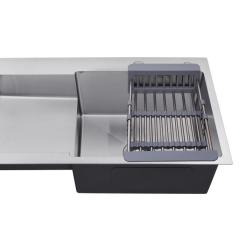 Мойка кухонная Kroner Geburstet-7848RHM Фото 4