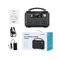 Зарядная станция Choetech BS004-EU-BK, 500W Фото 4