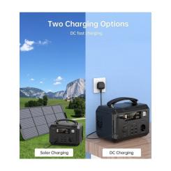 Зарядная станция Choetech BS004-EU-BK, 500W Фото 6