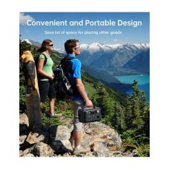 Зарядная станция Choetech BS004-EU-BK, 500W Фото 7