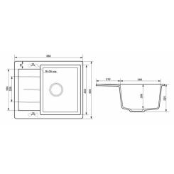 Мойка кухонная GRANADO MADRID ivory Фото 6