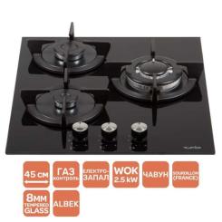 Варочная поверхность Ventolux HG430-G3G CEST (BK) Фото 5