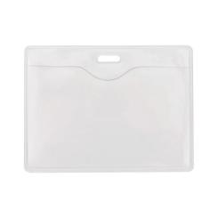 Бейдж Optima горизонтальный PVC, 95х58 мм Фото