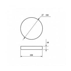 Светильник Eurolamp Easy click 20W 4000K Фото 2