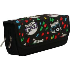 Пенал Cool For School 1 отделение Черный Фото