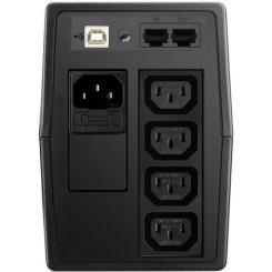 Источник бесперебойного питания FSP FP650, USB, IEC Фото 2
