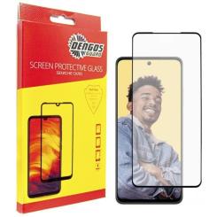 Стекло защитное Dengos Full Glue Realme C55 (black) Фото