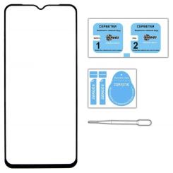Стекло защитное Dengos Full Glue Realme C55 (black) Фото 2