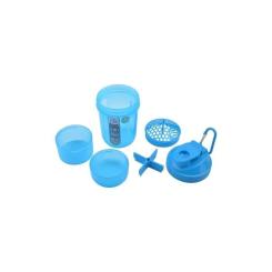 Шейкер спортивный SmartShake Original2GO 600ml Neon Blue Фото 2