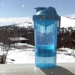 Шейкер спортивный SmartShake Original2GO 600ml Neon Blue Фото 7