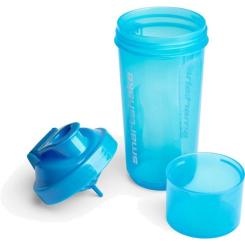 Шейкер спортивный SmartShake Slim 500ml Neon Blue Фото 1