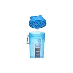 Шейкер спортивный SmartShake Slim 500ml Neon Blue Фото 7