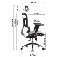 Офисное кресло GT Racer B-237A Gray Фото 11