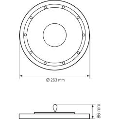 Светильник Videx 100W 5000K 12000Lm 220V чорний Фото 6