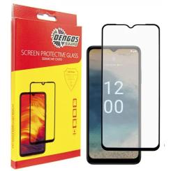 Стекло защитное Dengos Full Glue Nokia G22 (black) Фото