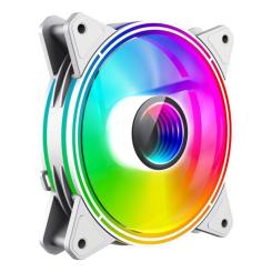 Кулер для корпуса Gamemax FN-12Rainbow-Q-Infinity WT Фото 1