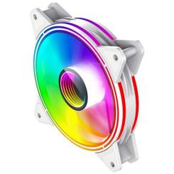 Кулер для корпуса Gamemax FN-12Rainbow-Q-Infinity WT Фото 2