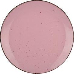 Тарелка Limited Edition Terra 20 см Десертна Рожева Фото