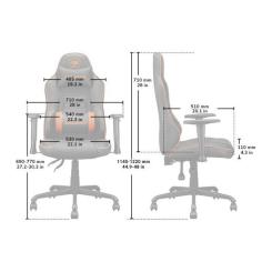 Кресло игровое Cougar Fusion S Black Фото 5