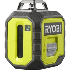 Лазерный нивелир Ryobi RB360GLL, 25 м, 360°, зеленый луч Фото 3