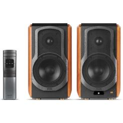 Акустическая система Edifier S1000W 120W Bluetooth Wi-Fi Hi-Res Brown Фото 1