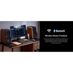 Акустическая система Edifier S1000W 120W Bluetooth Wi-Fi Hi-Res Brown Фото 4