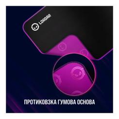 Коврик для мышки Lorgar Main 319 Black/Purple Фото 8