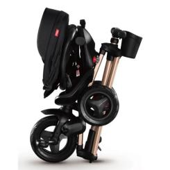 Детский велосипед QPlay Nova+ RubberGold складаний триколісний Фото 2