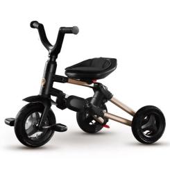 Детский велосипед QPlay Nova+ RubberGold складаний триколісний Фото 3