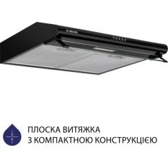 Вытяжка кухонная Minola HPL 615 BL Фото 1