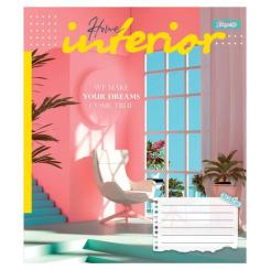 Тетрадь 1 вересня А5 Interior 96 аркушів, лінія Фото 1