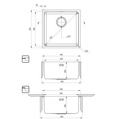 Мойка кухонная Deante Egeria Фото 2