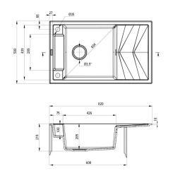 Мойка кухонная Deante Magnetic Фото 2